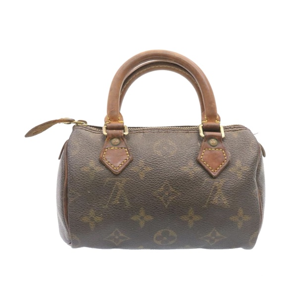 LOUIS VUITTON Monogram Mini Speedy Hand Bag 2way M41534 LV Auth 26887 - Picture 2 of 15